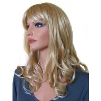 Woman Wig 'BL010' Strawberry Blond Tipped 55 cm