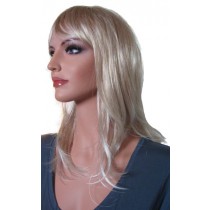 Womans Wig 'BL012' Cinnamon Blond tipped with Lite Swedish Blond 50 cm