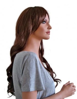 Peluca de Mujer Cobre Marrón 60 cm de Longitud 'BR017'