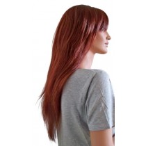  жени перука медночервено дълга коса 70 cm 'R003'
